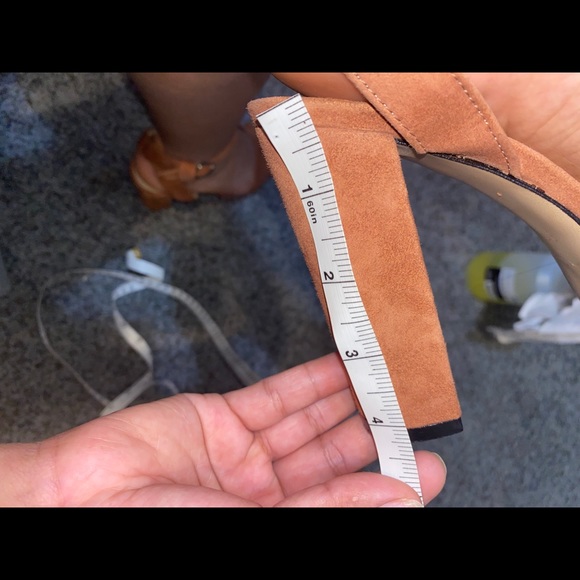 Thick-heeled platform ankle heels - Picture 5 of 7